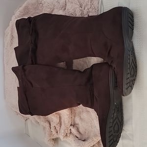 Report Sydney Brown Suede Slouch boots size 7.5